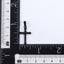 PSS1339 STAINLESS STEEL CROSS PENDANT