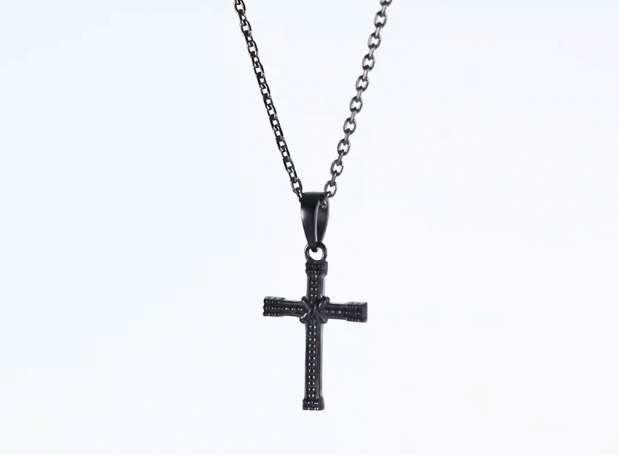 PSS1339 STAINLESS STEEL CROSS PENDANT