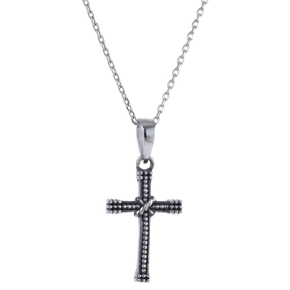 PSS1339 STAINLESS STEEL CROSS PENDANT
