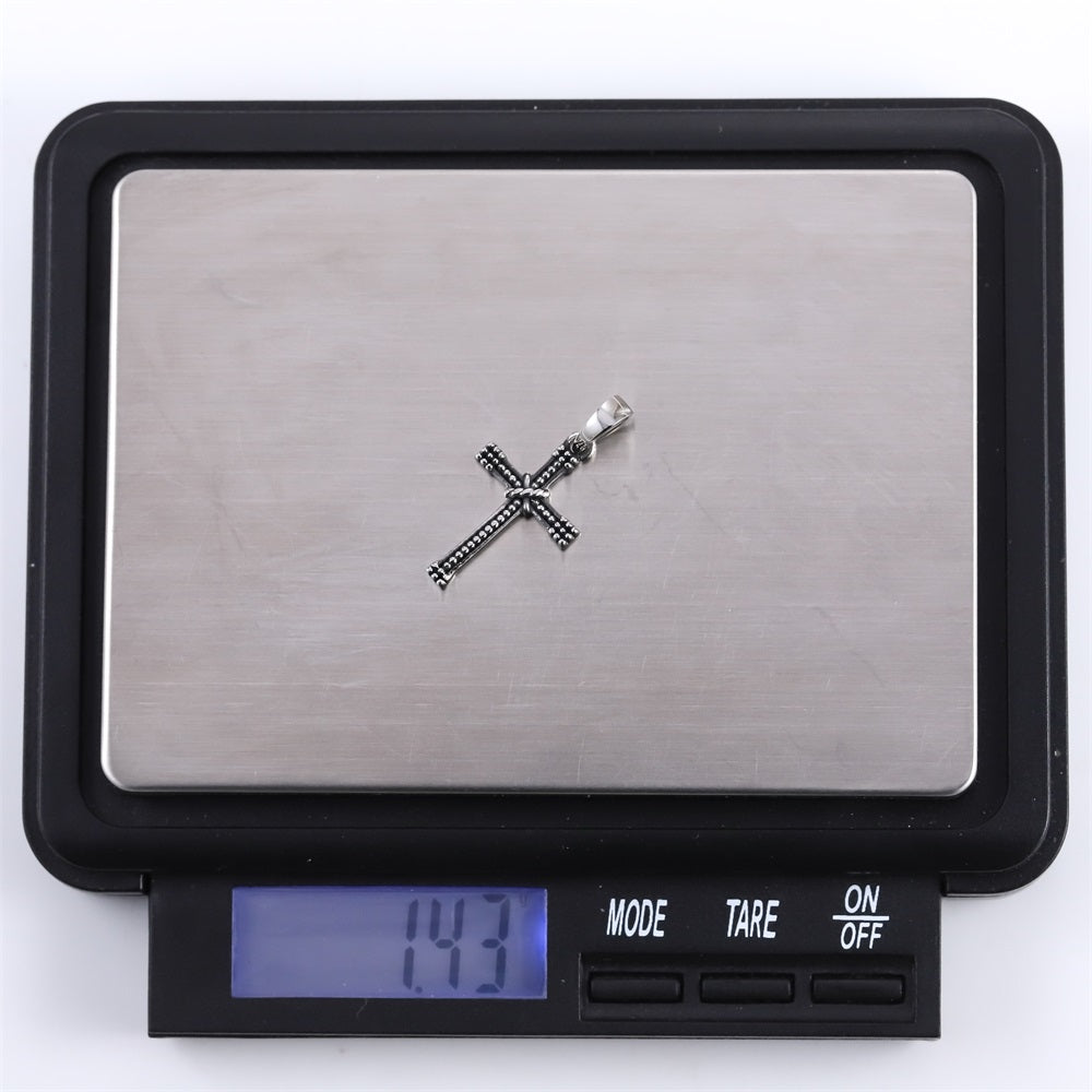 PSS1339 STAINLESS STEEL CROSS PENDANT