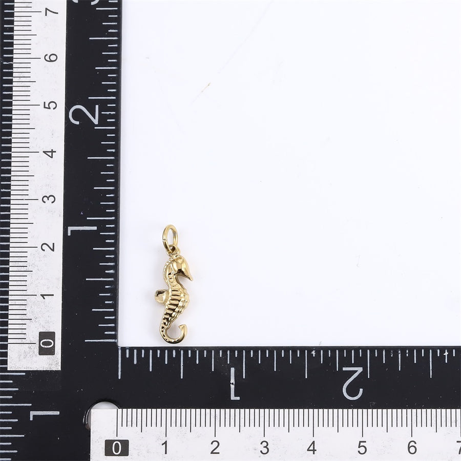 PSS1341 STAINLESS STEEL SEAHORSE PENDANT