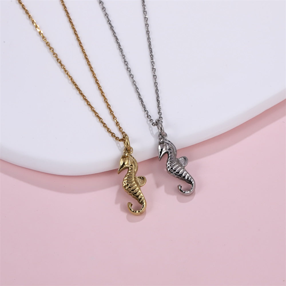 PSS1341 STAINLESS STEEL SEAHORSE PENDANT
