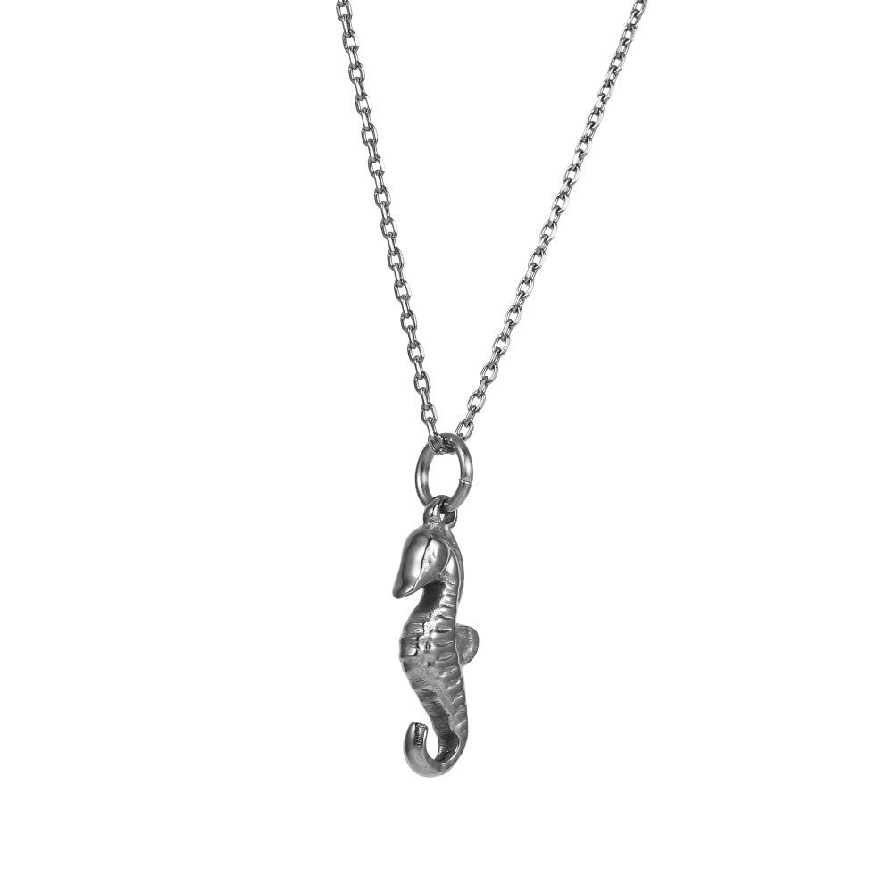 PSS1341 STAINLESS STEEL SEAHORSE PENDANT