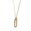 PSS1342 STAINLESS STEEL OVAL PENDANT