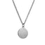 PSS1343 STAINLESS STEEL COIN PENDANT