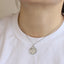 PSS1343 STAINLESS STEEL COIN PENDANT