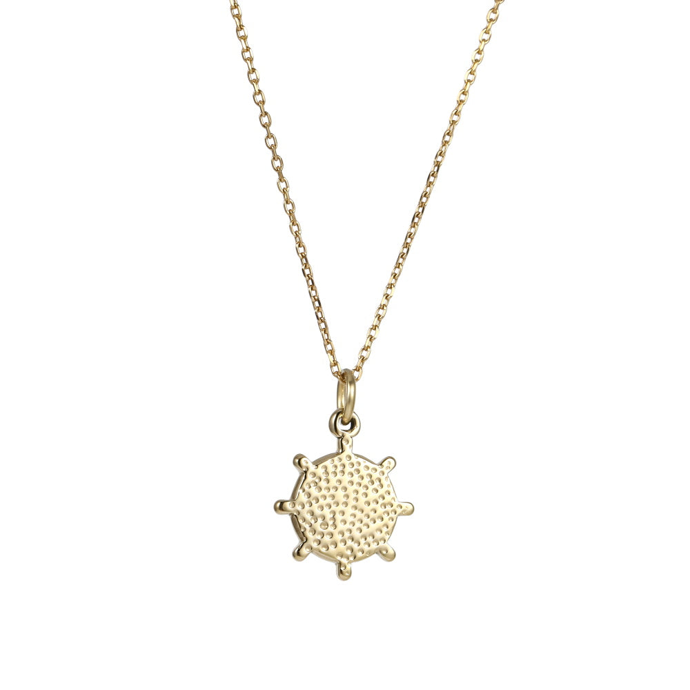 PSS1345 STAINLESS STEEL SHEEP WHEEL PENDANT