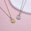 PSS1346 STAINLESS STEEL SMALL COIN PENDANT
