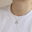 PSS1348 STAINLESS STEEL CLAM SHELL PENDANT