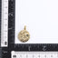 PSS1349 STAINLESS STEEL OCEAN STYLE ROUND PENDANT