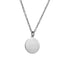 PSS1349 STAINLESS STEEL OCEAN STYLE ROUND PENDANT