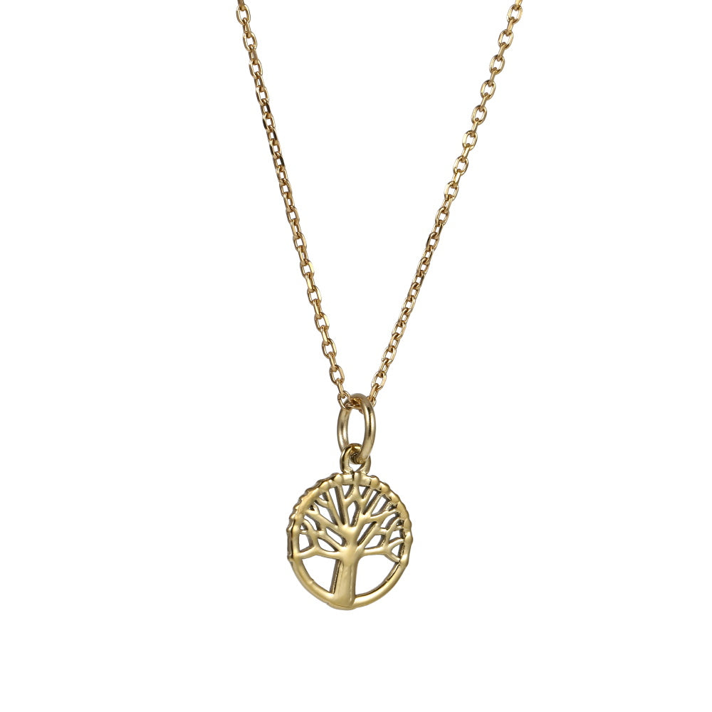 PSS1350 STAINLESS STEEL LIFE OF TREE PENDANT