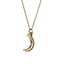 PSS1351 STAINLESS STEEL MOON PENDANT