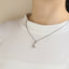 PSS1351 STAINLESS STEEL MOON PENDANT
