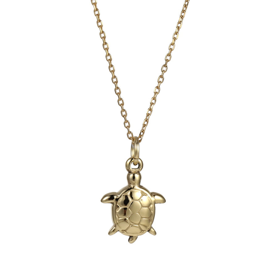PSS1352 STAINLESS STEEL SEA TURTLE PENDANT
