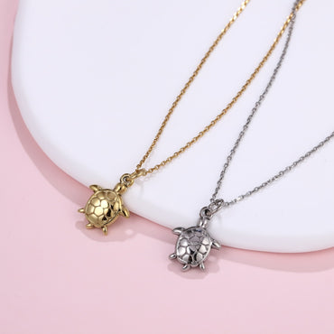 PSS1352 STAINLESS STEEL SEA TURTLE PENDANT