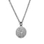 PSS1353 STAINLESS STEEL ROUND PENDANT WITH HEART