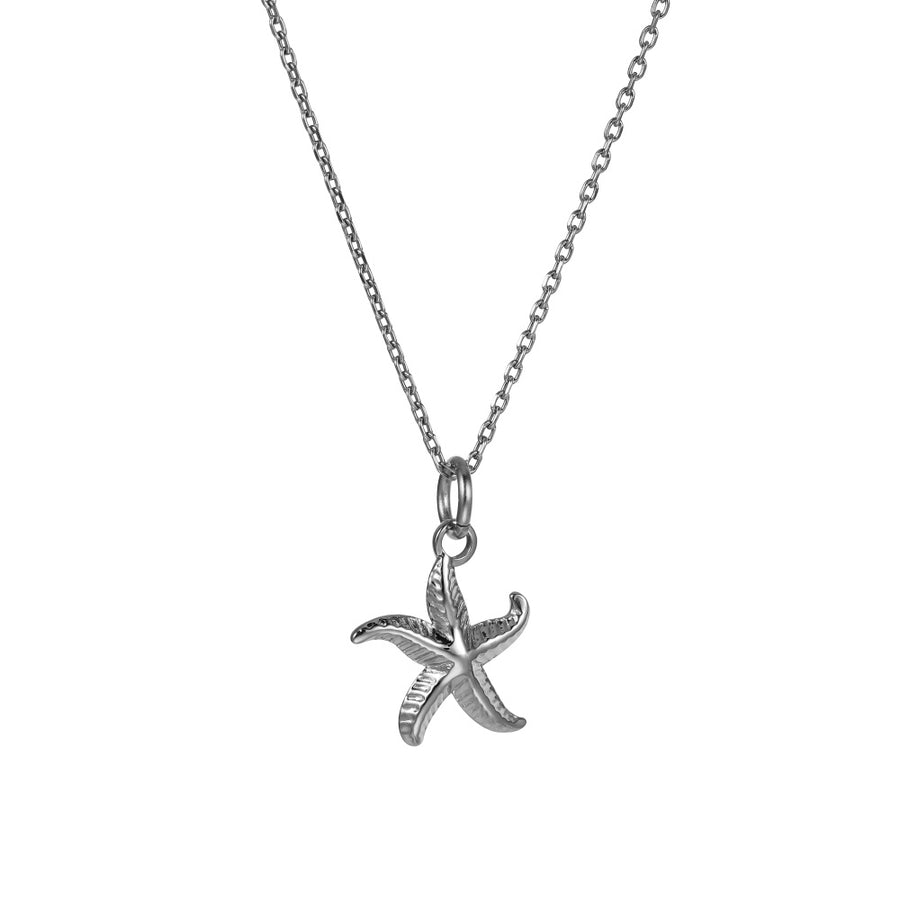 PSS1354 STAINLESS STEEL STARFISH PENDANT