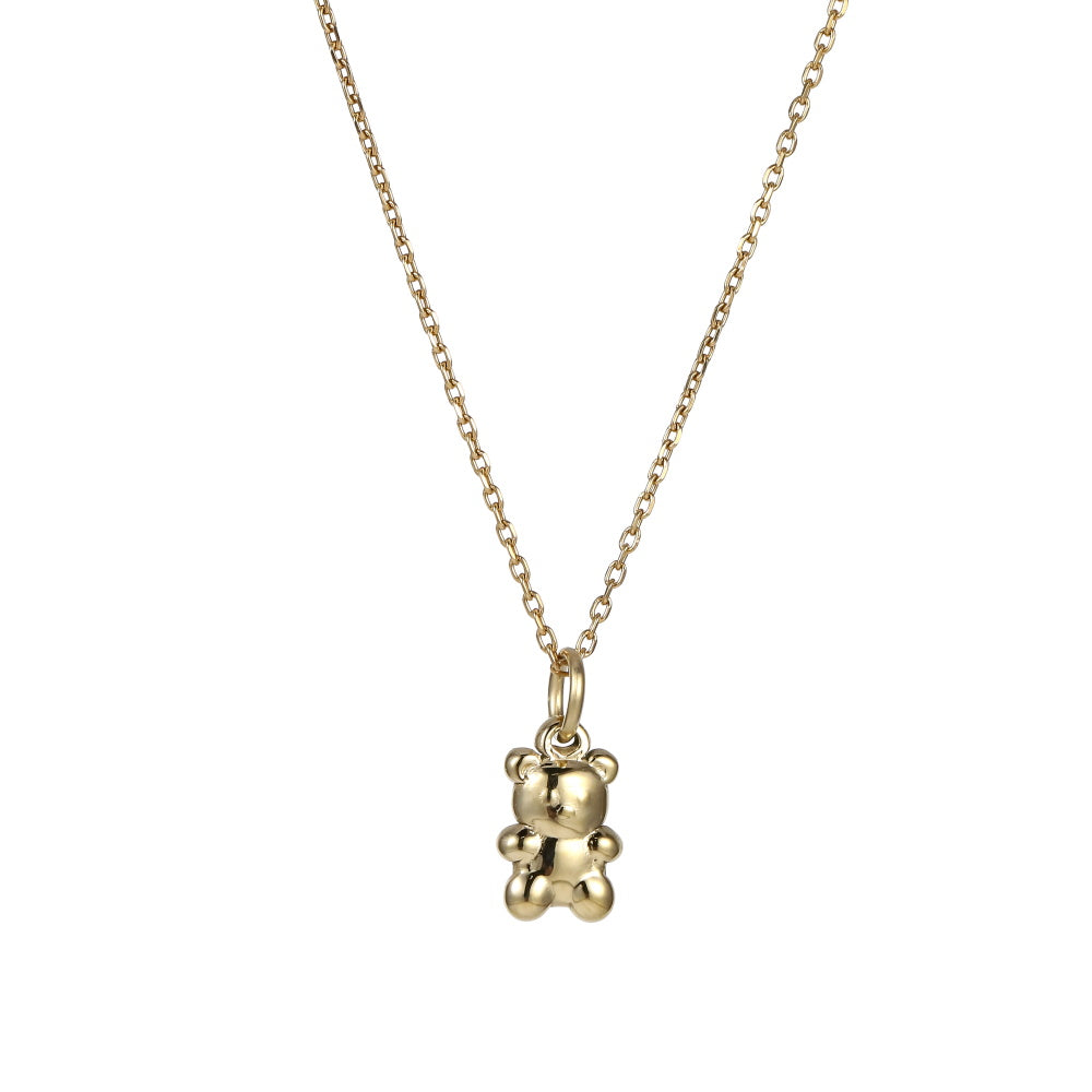 PSS1355 STAINLESS STEEL BEAR PENDANT