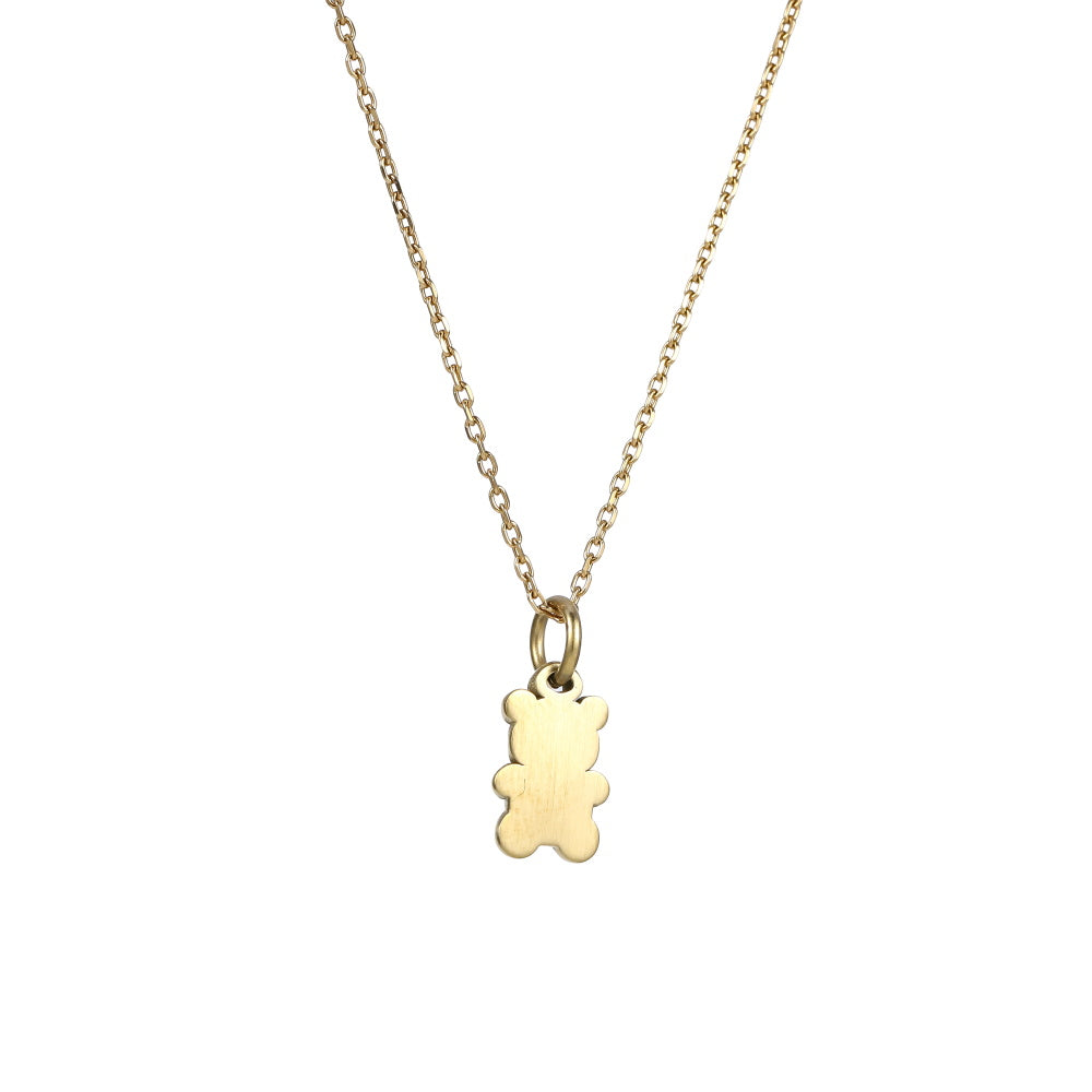 PSS1355 STAINLESS STEEL BEAR PENDANT