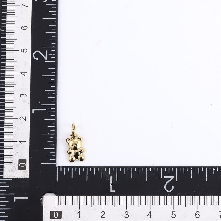 PSS1355 STAINLESS STEEL BEAR PENDANT