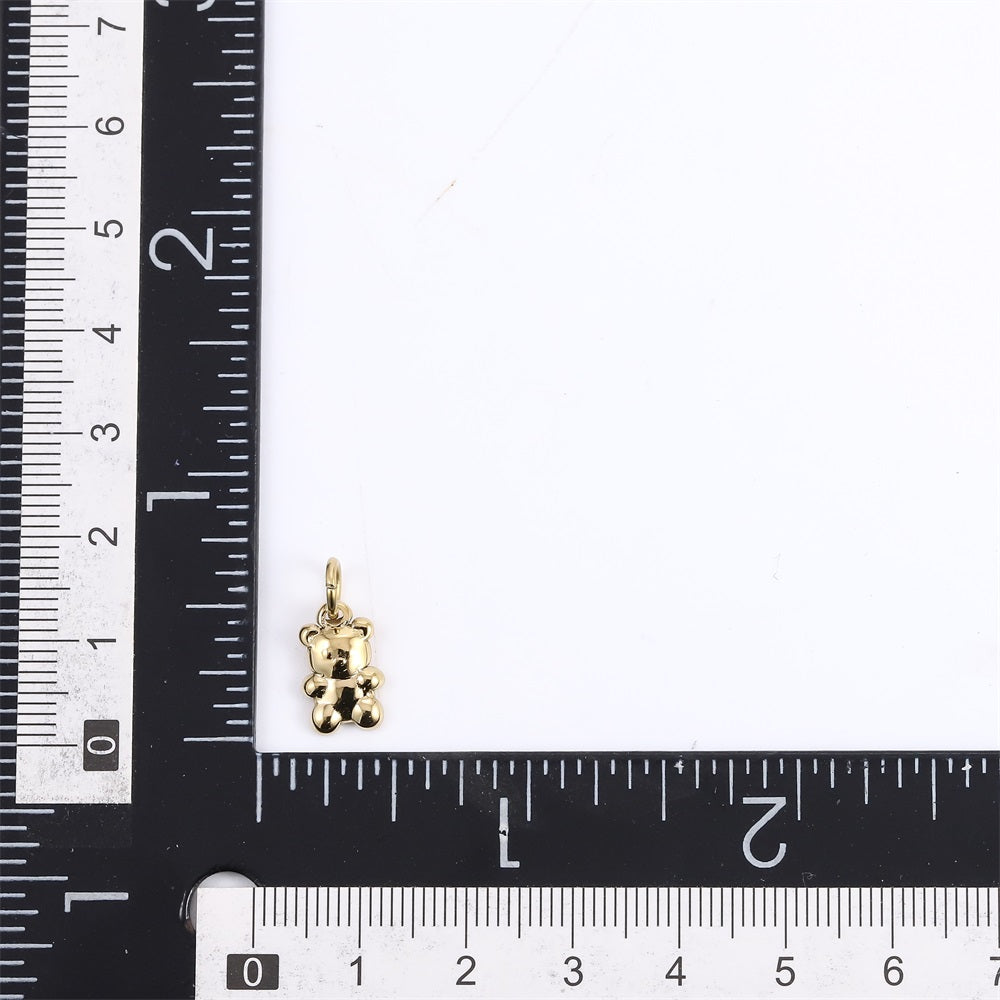 PSS1355 STAINLESS STEEL BEAR PENDANT
