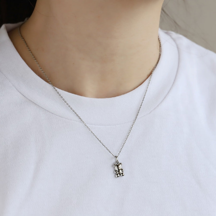 PSS1355 STAINLESS STEEL BEAR PENDANT