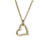 PSS1356 STAINLESS STEEL IRREGULAR HEART SHAPE PENDANT