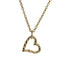 PSS1356 STAINLESS STEEL IRREGULAR HEART SHAPE PENDANT