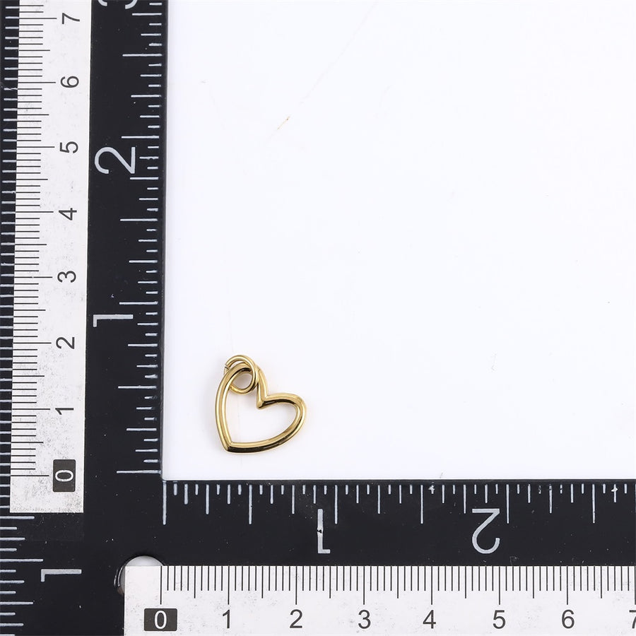 PSS1357 STAINLESS STEEL HEART PENDANT