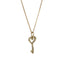 PSS1359 STAINLESS STEEL KEY PENDANT WITH HEART