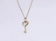 PSS1359 STAINLESS STEEL KEY PENDANT WITH HEART