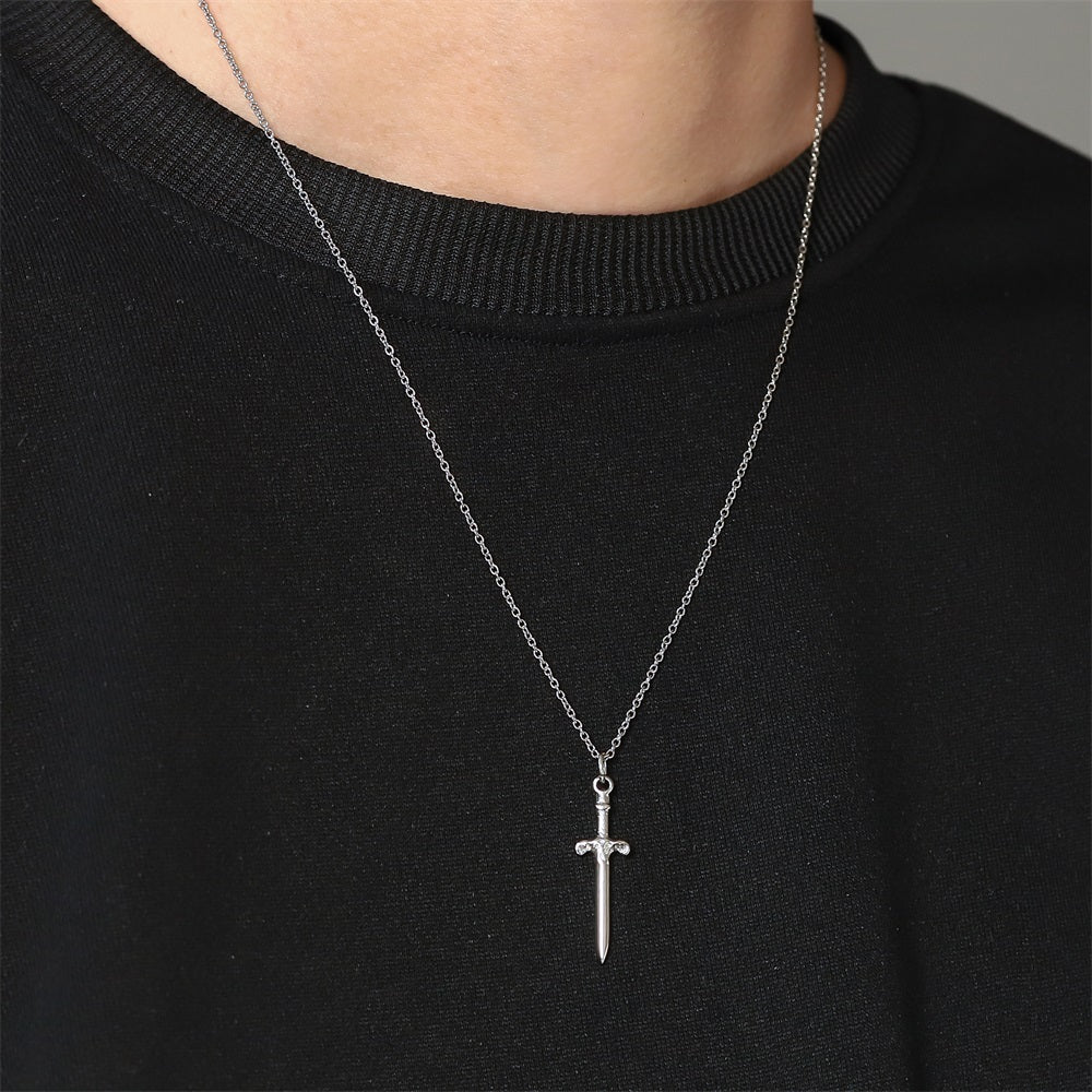 PSS1360 STAINLESS STEEL SWORD PENDANT