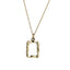 PSS1361 STAINLESS STEEL IRREGULAR SQUARE SHAPE PENDANT
