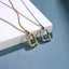 PSS1361 STAINLESS STEEL IRREGULAR SQUARE SHAPE PENDANT