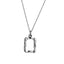 PSS1361 STAINLESS STEEL IRREGULAR SQUARE SHAPE PENDANT