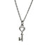 PSS1363 STAINLESS STEEL KEY PENDANT WITH HEART