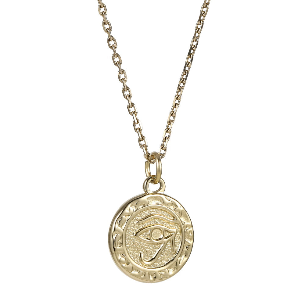 PSS1364 STAINLESS STEEL ROUND PENDANT WITH EYE