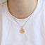 PSS1364 STAINLESS STEEL ROUND PENDANT WITH EYE