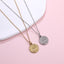 PSS1364 STAINLESS STEEL ROUND PENDANT WITH EYE