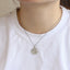 PSS1364 STAINLESS STEEL ROUND PENDANT WITH EYE