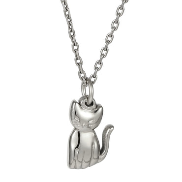 PSS1365 STAINLESS STEEL CAT PENDANT