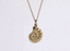 PSS1366 STAINLESS STEEL CROSS-CUT CONCH PENDANT