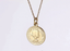 PSS1367 STAINLESS STEEL COIN PENDANT