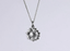 PSS1368 STAINLESS STEEL SUNFLOWER PENDANT