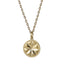 PSS1369 STAINLESS STEEL ROUND PENDANT WITH STAR