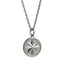 PSS1369 STAINLESS STEEL ROUND PENDANT WITH STAR