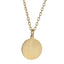 PSS1370 STAINLESS STEEL ROUND SMILE FACE PENDANT