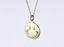 PSS1370 STAINLESS STEEL ROUND SMILE FACE PENDANT