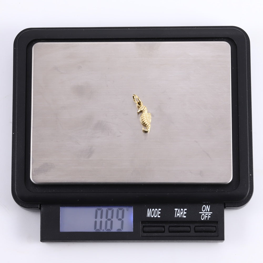 PSS1373 STAINLESS STEEL SMALL SEAHORSE PENDANT